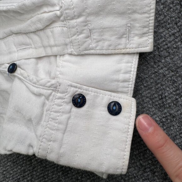 Tommy Bahama Long Sleeve Button Up Shirt Adult Island Modern Fit White XL COTTON - Picture 16 of 16